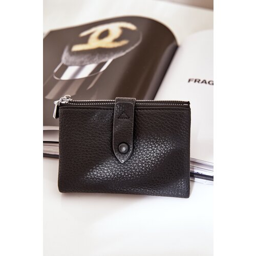  Eco Leather Women&amp;#039;s Wallet Black Bronica Slike
