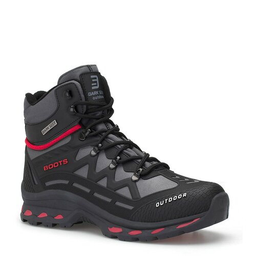DARK SEER Black Smoked Unisex Outdoor Trekking Boots. Cene