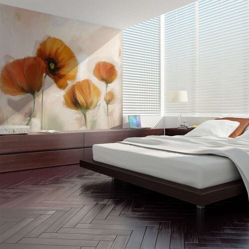  Tapeta - Poppies - vintage 300x231 Slike