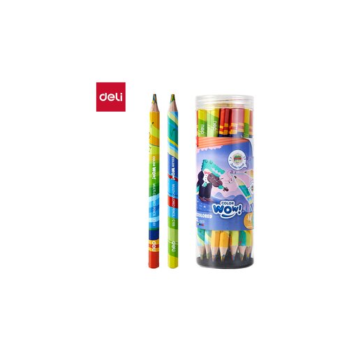 Deli DRVENE BOJICE MULTIKOLOR JUMBO 1/30 EC103 Slike