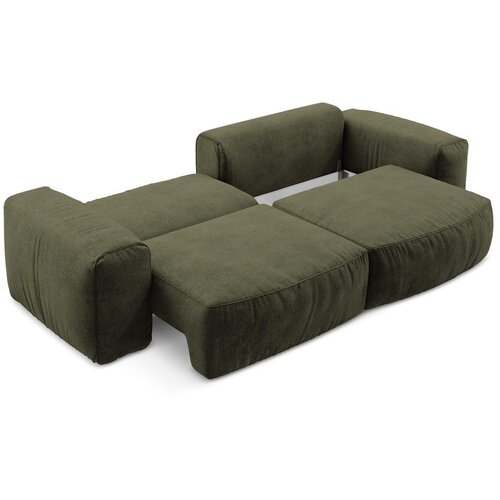 Makamii Zelena sklopiva sofa od &amp;scaron;enila 275 cm Kuki &amp;ndash; Slike