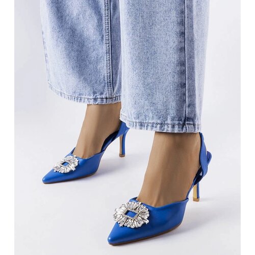 D/CEO Orange neon Lorine stiletto pumps Slike