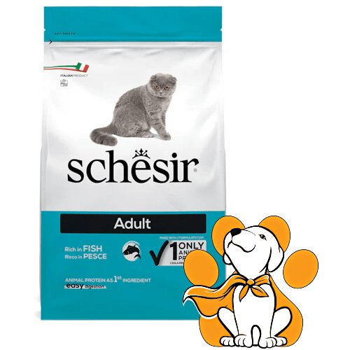 Schesir cat Fish 400g, Dehidrirana Hrana Za Odrasle Mačke Sa Ribom Slike