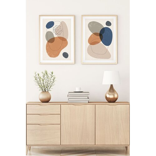 WALLXPERT Huhu5 uramljena slika, 35x50 cm, 2 dijela Cene