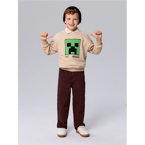 Sinsay Crewneck majica s pamukom Minecraft Cijene
