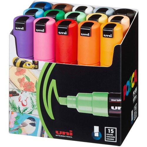 POSCA Marker Uni PC-8K POSCA, set 15/1 Slike