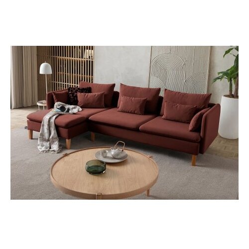 Atelier Del Sofa Ugaona garnitura Flexy Relax, 285x150x100 cm, Crvena Slike