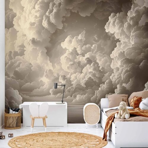  Foto tapeta - Whisper of Illuminated Clouds: Soft Play of Light in the Theater of the Heavens 450x315 Cijene