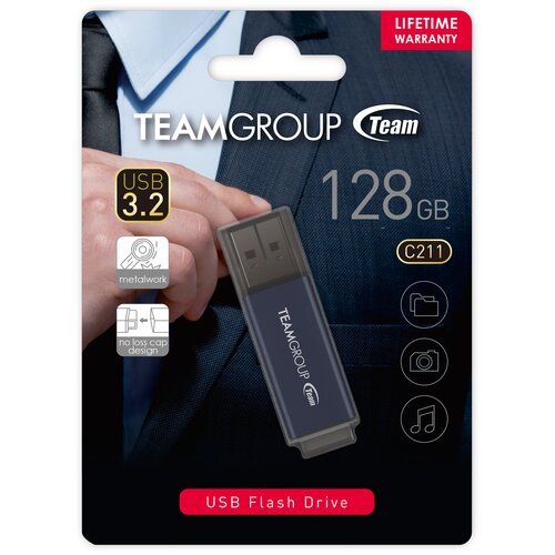 Team Group 128GB C211 USB 3.2 spominski ključek Slike