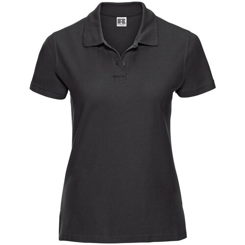 RUSSELL Ultimate Women's Black Polo Shirt Slike