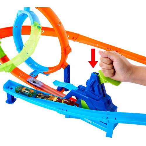Mattel Hot Wheels: Kaskaderski komplet proge z dvojno zanko - Slike