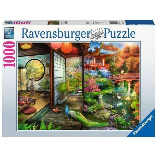 Ravensburger puzzle – Kjoto – japanska bašta - 1000 delova Slike