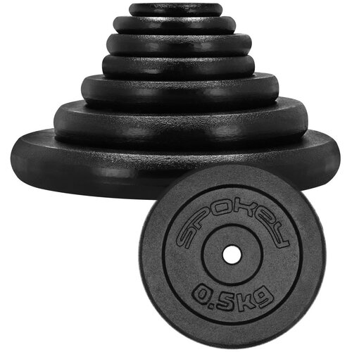 Spokey Obciąż želiwnih 5,0 kg SINIS H Slike