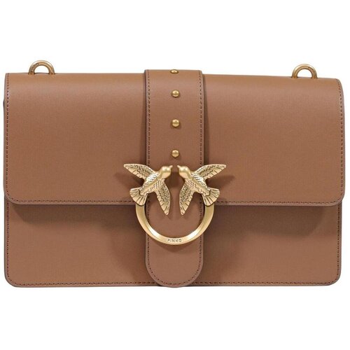 Pinko Torbe LOVE ONE CLASSIC ST. CL VITELL 105857 A0F1 Kostanjeva Slike