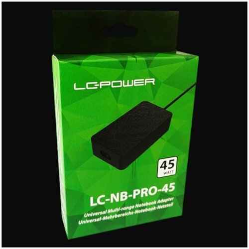 LC-Power Notebook Adaptor 45W Universal with 10 Adaptors Cijene