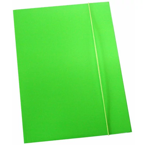 Optima mapa z elastiko A4 , 30 mm, svetlo zelena
