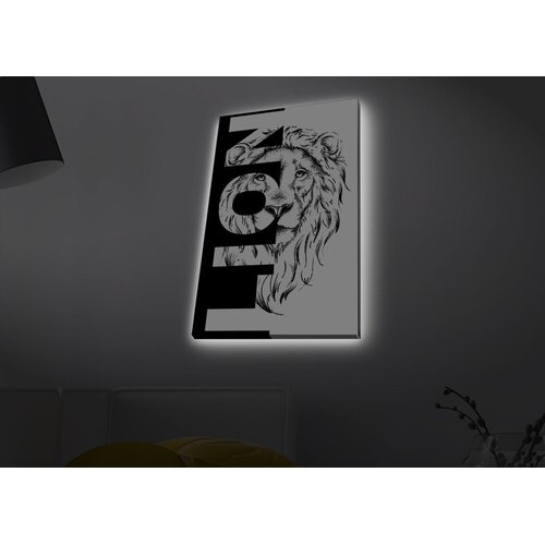 Wallity Zidna slika sa LED osvjetljenjem 4570MDACT-079, 45x70 cm Cene