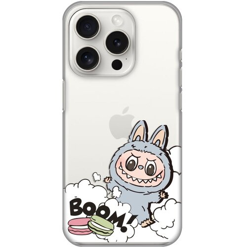  Maska za iPhone 15 Pro 6.1 La Bubu Macaron Silikonska Print Skin Cene