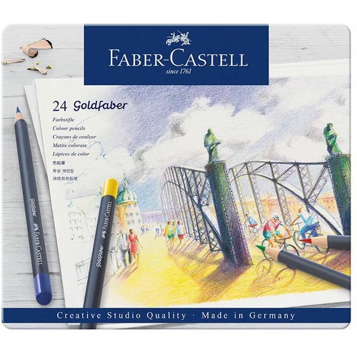Faber-castell Barvice Goldfaber Permanent 24/1