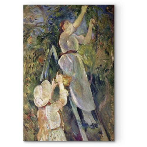  Slika - Berthe Morisot &amp;ndash; The Cherry Picker 80x120 Na talijanskom platnu Slike