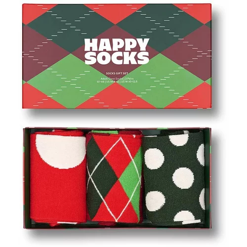 Happy Socks Nogavice Holiday Classics 3-pack