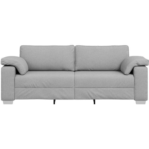 SOFA za 3 osobe Oblačnosiva 220 cm tkanina Slike
