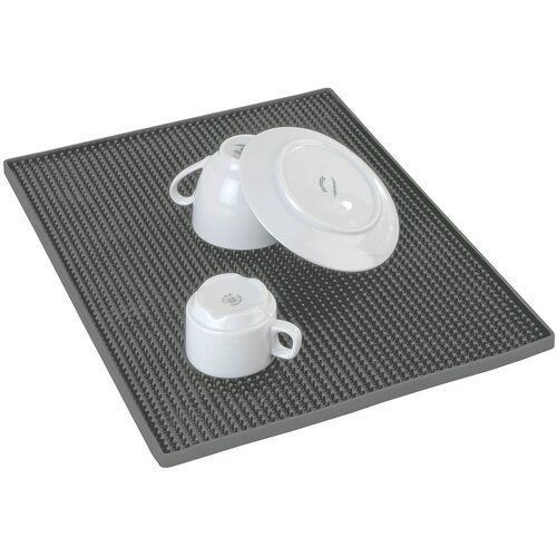 Wenko Siva gumena podloga za ocjeđivanje posuđa 40x30 cm Maxi – Cijene