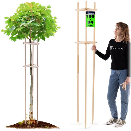 KADAX opora za rastline, drevesa, grmičevje, impregnirana opora, trikotna, močna, 200 cm, (5000362519) Cene