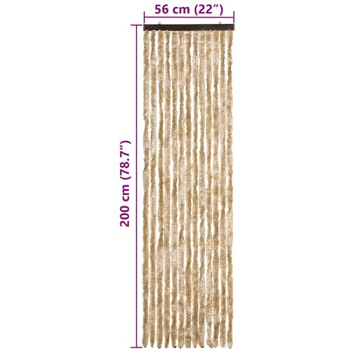 Zastor protiv insekata bež 56 x 200 cm &amp;scaron;enil Slike