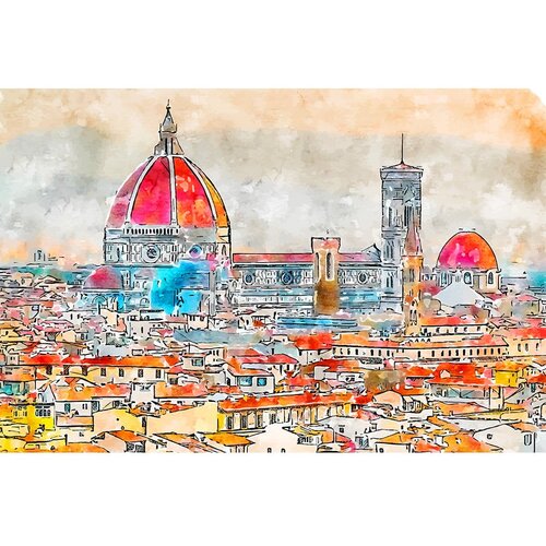 Fedkolor Slika 90x60 cm Florence &amp;ndash; Slike
