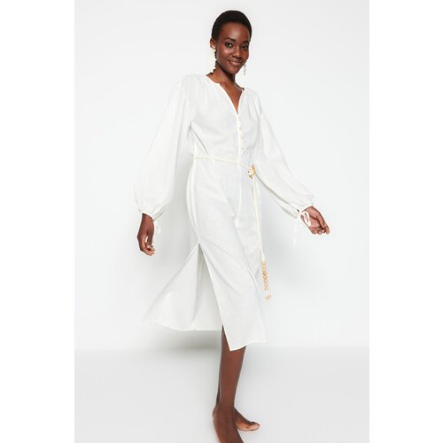 Trendyol Dress - Ecru - Basic Slike