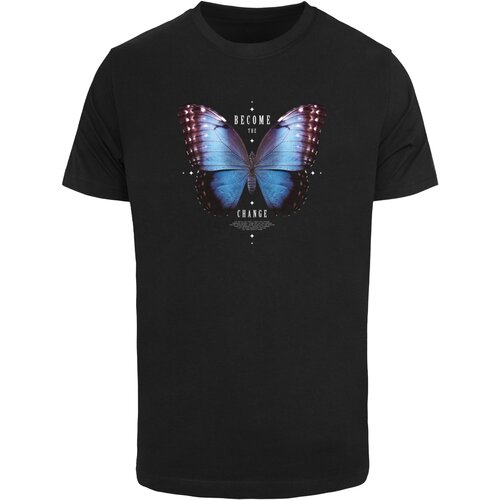 Mister Tee Men&amp;#039;s T-shirt Become the Change Butterfly black Slike