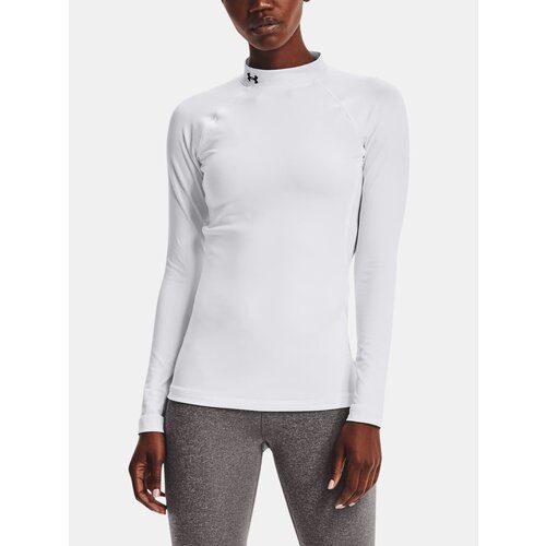 Under Armour T-Shirt UA CG Authentics Mockneck-WHT - Women Cene