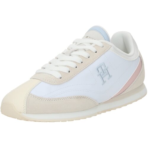 Tommy Hilfiger Nizke superge 'HERITAGE' bež / svetlo modra / roza / bela Cene