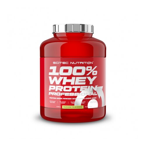 Scitec Nutrition Protein 100% Whey Professional, Banana 2,35kg Cene