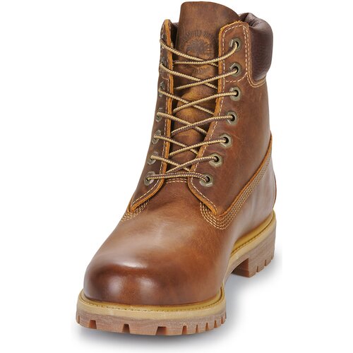 Timberland Pol&amp;scaron;kornji PREMIUM 6 INCH Kostanjeva Slike