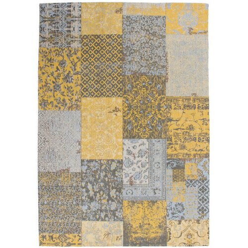 Kayoom RAVNO TKANA PREPROGA Symphony 160 Gold 120/170 cm tkano zlate barve Cene