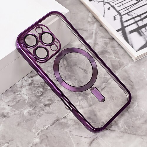  torbica magsafe lux za iphone 16 pro 6.3 ljubicasta Cene
