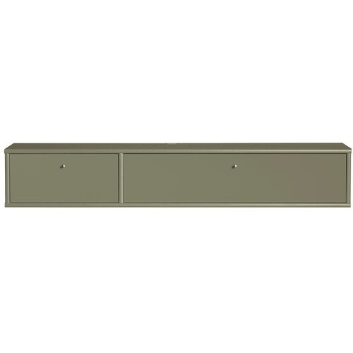 Hammel Furniture Kaki zelena TV komoda 136x22x32,5 cm Mistral &amp;ndash; Slike