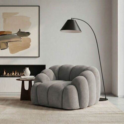 Atelier Del Sofa fotelja, siva Slike