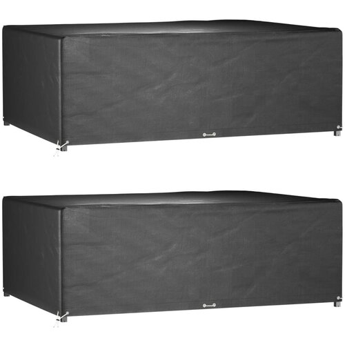VidaXL Prevleka za vrtno pohi&amp;scaron;tvo 2 kosa 270x180x90 cm pravokotna Slike