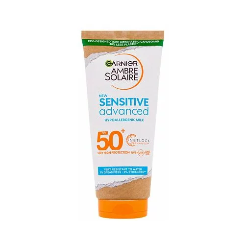 Garnier Ambre Solaire Sensitive Advanced Cream SPF50+ krema za sončenje za svetlo kožo, občutljivo na sonce 200 ml