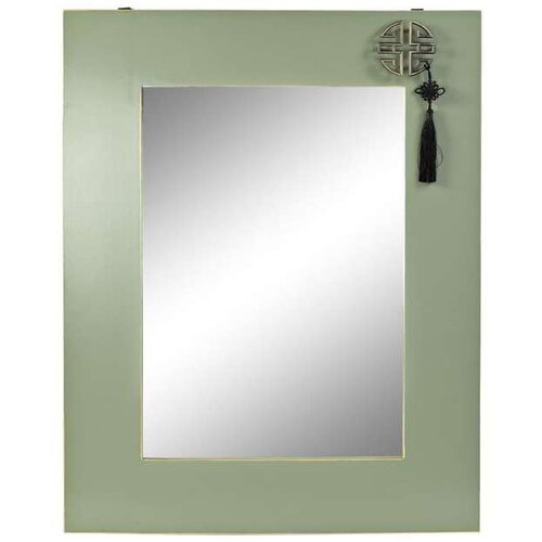  Zidno ogledalo DKD Home Decor Crvena Zelena zlatan Orijentalno 70 x 2 x 90 5 cm Cijene