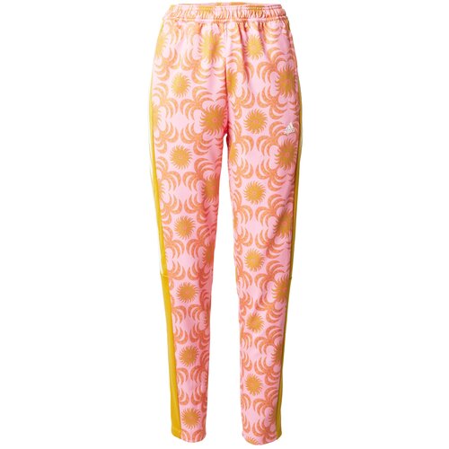 Adidas Športne hlače 'Farm Tiro' gorčica / roza / staro roza / bela Cene