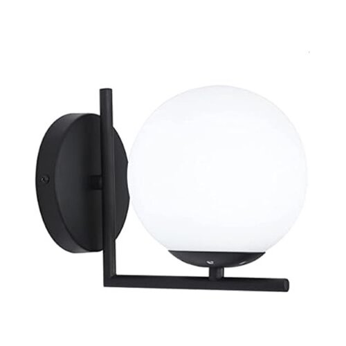 Master Lampa zidna kugla opal E27 1x40W SB3120-1W crna Cijene