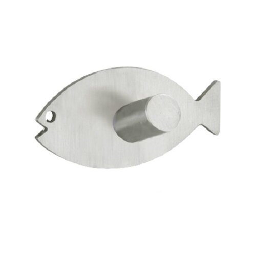 Wenko samoljepljiva kukica Fish (2 Kom., Plemeniti čelik) Slike