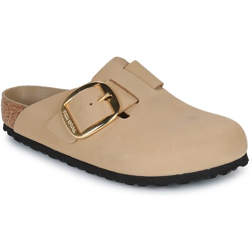 Birkenstock Cokli Boston Big Buckle Bež Slike