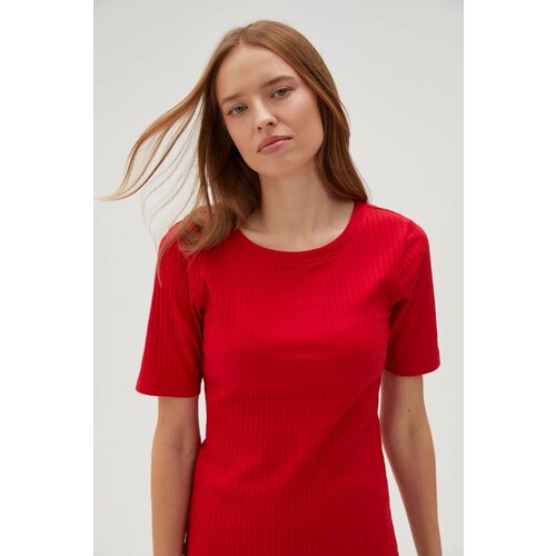 Marisse Women's T-Shirt L-Ts-4602 Red Cene