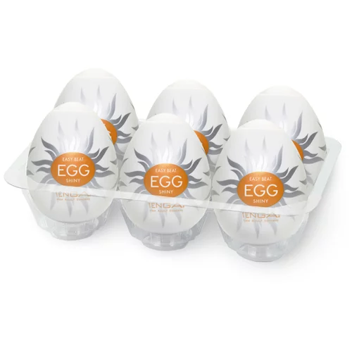 Tenga Set masturbatorjev Egg - Shiny, 6 kos