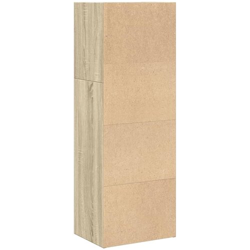  Regal za knjige boja hrasta 40x30x114 cm od konstruiranog drva Slike